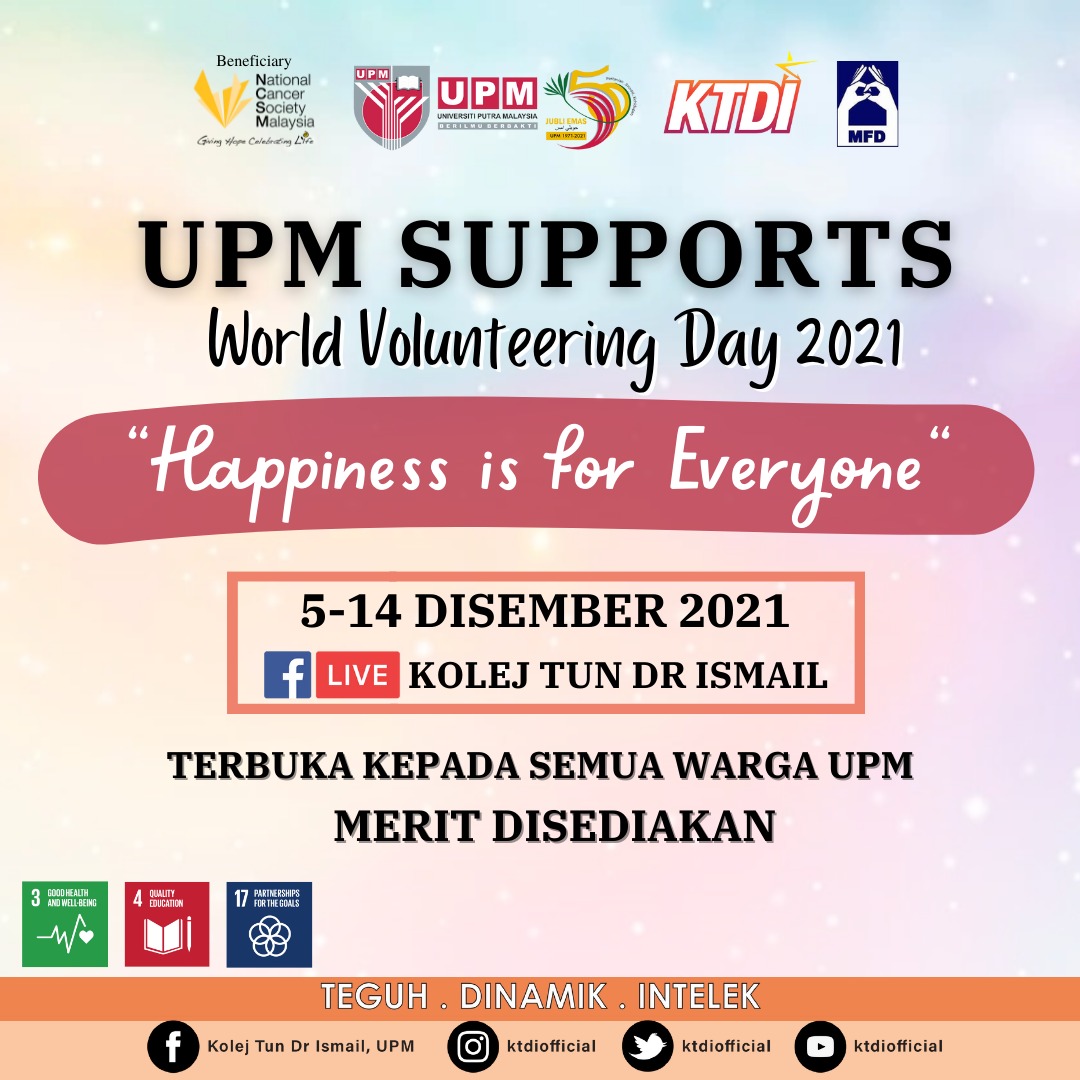 UPM SUPPORTS WORLD VOLUNTEERING DAY 2021: HAPPINESS IS FOR EVERYONE CONTINUES TO IMPACT ALTHOUGH HYBRID